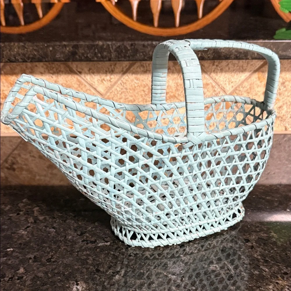 Woven Basket with Handle -